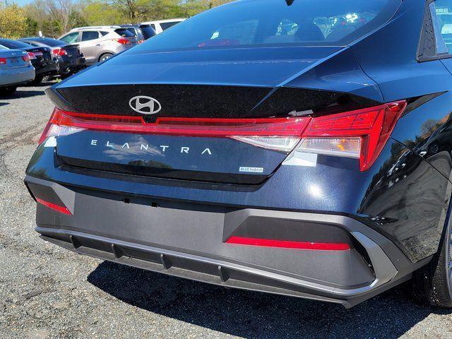 2026 Hyundai Elantra Hybrid Blue