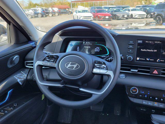 2026 Hyundai Elantra Hybrid Blue