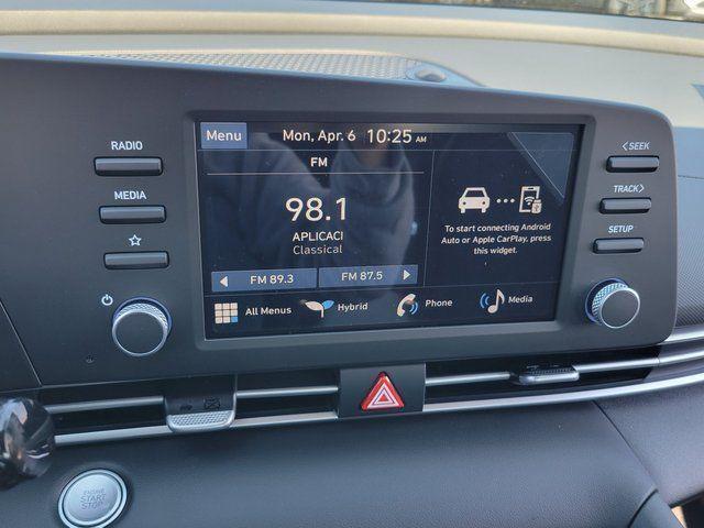 2026 Hyundai Elantra Hybrid Blue