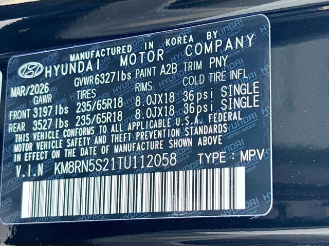 2026 Hyundai Palisade SEL Premium