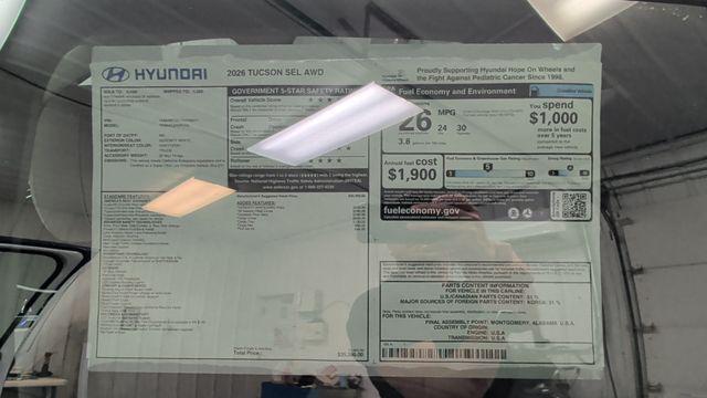 2026 Hyundai Tucson SEL