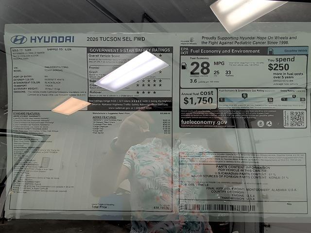 2026 Hyundai Tucson SEL