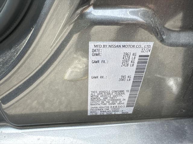 2025 Nissan Altima SV FWD