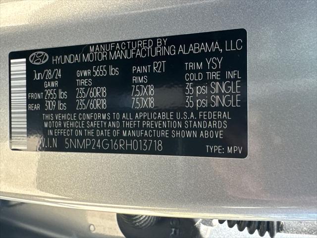 2024 Hyundai Santa Fe Hybrid SEL