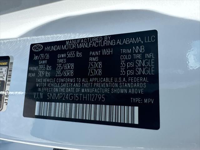 2026 Hyundai Santa Fe Hybrid SEL