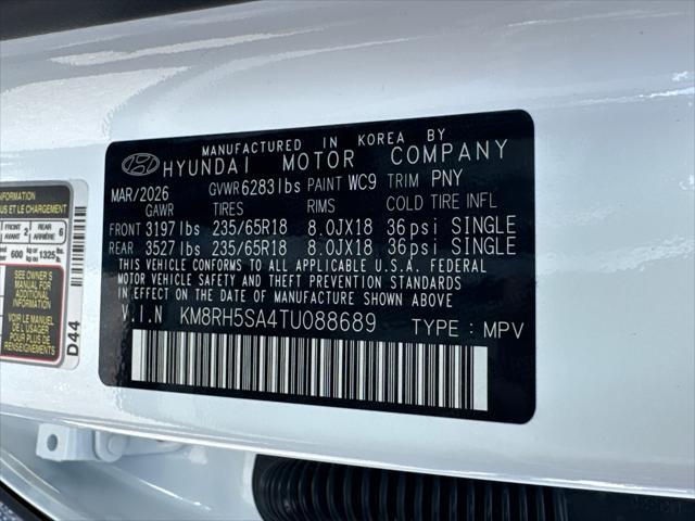 2026 Hyundai Palisade Blue SEL Premium 8P