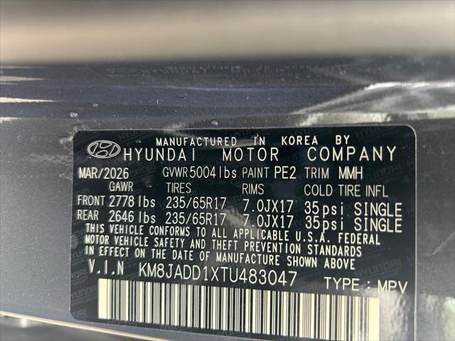 2026 Hyundai Tucson Hybrid Blue SE