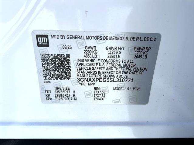 2025 Chevrolet Equinox AWD LT