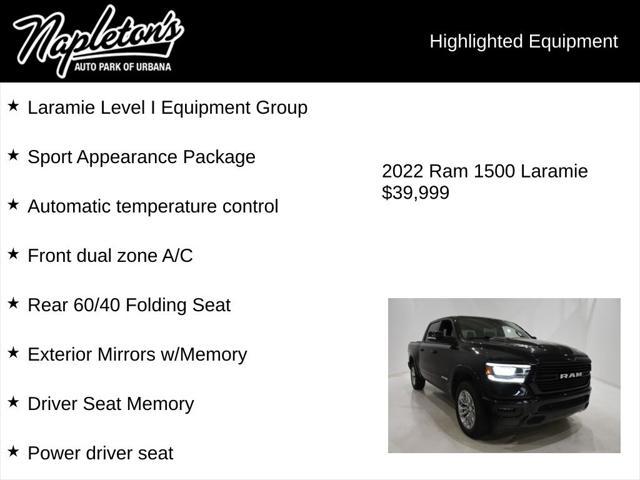 2022 Ram 1500 Laramie Crew Cab 4x4 5'7" Box