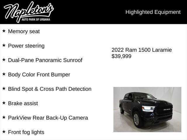 2022 Ram 1500 Laramie Crew Cab 4x4 5'7" Box