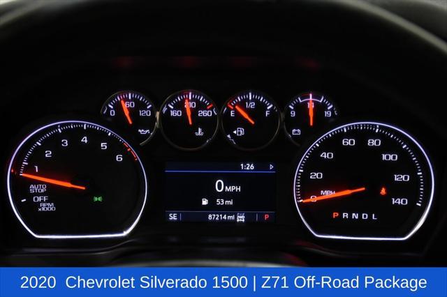 2020 Chevrolet Silverado 1500 4WD Crew Cab Short Bed RST