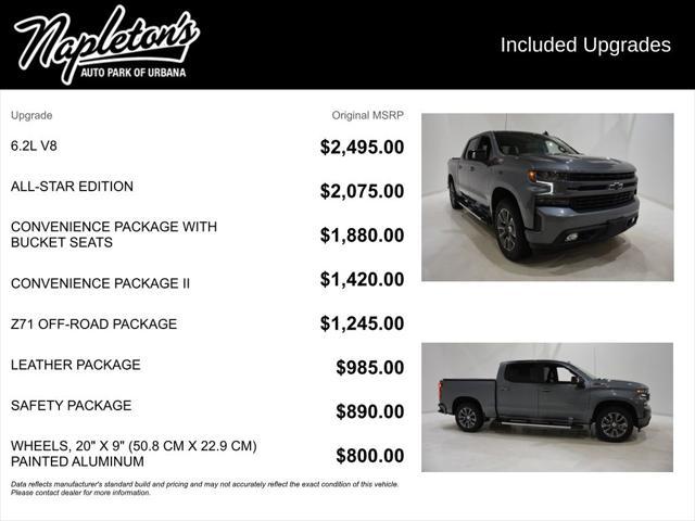 2020 Chevrolet Silverado 1500 4WD Crew Cab Short Bed RST
