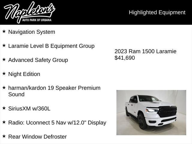 2023 Ram 1500 Laramie Crew Cab 4x4 5'7" Box