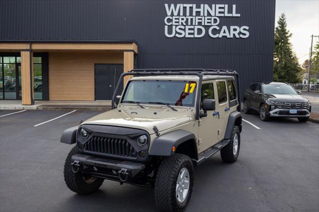 2017 Jeep Wrangler Unlimited Sport 4x4 for sale in SALEM, OR