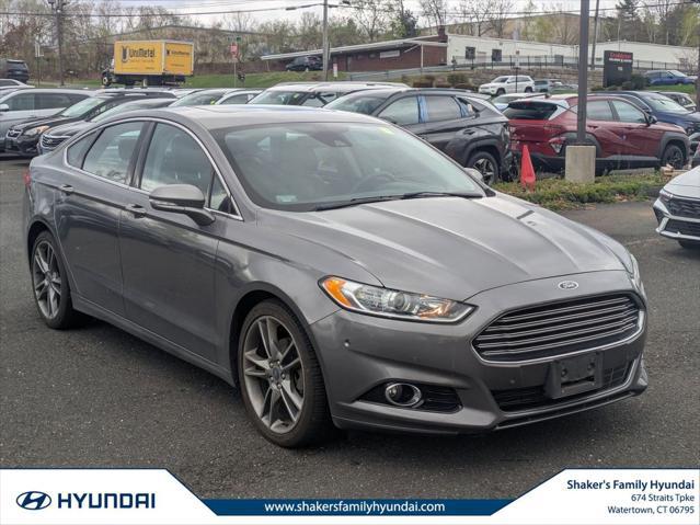 2013 Ford Fusion Titanium for sale in WATERTOWN, CT