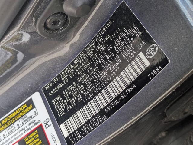 2012 Toyota Camry LE