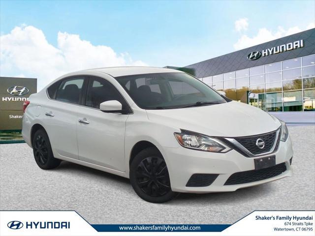 2017 Nissan Sentra SV for sale in WATERTOWN, CT