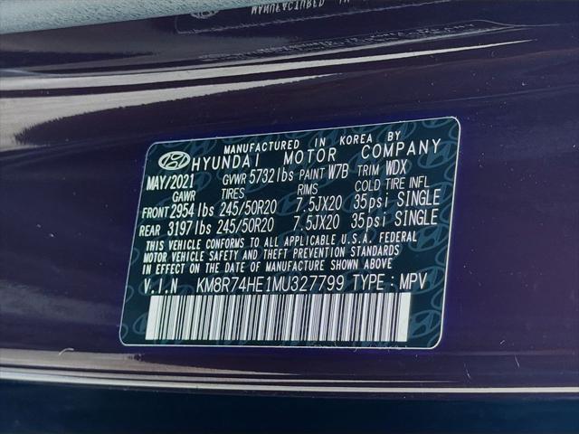 2021 Hyundai Palisade Calligraphy