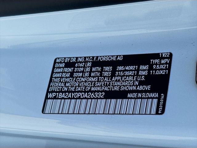 2023 Porsche Cayenne Platinum Edition