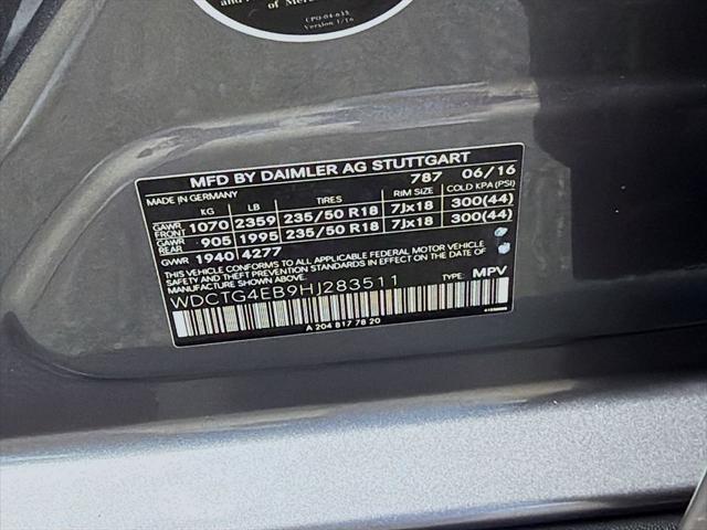 2017 Mercedes-Benz GLA-CLASS GLA 250 GLA 250