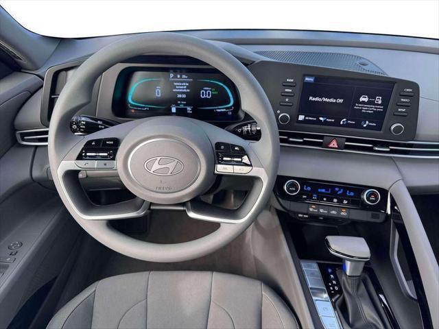 2026 Hyundai Elantra Hybrid Blue
