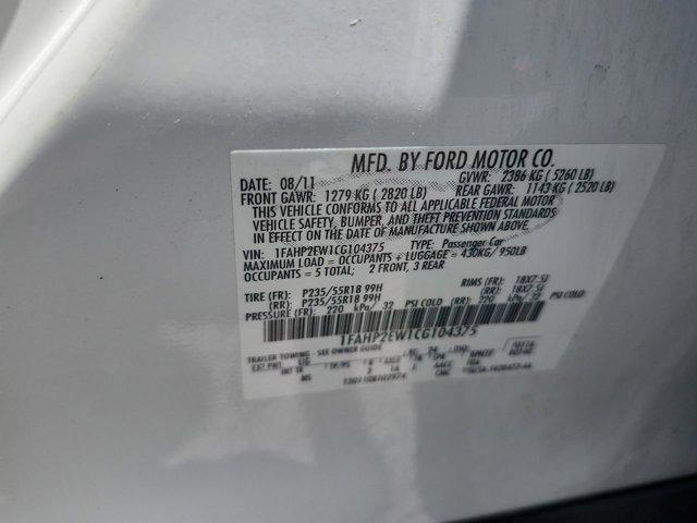 2012 Ford Taurus SEL