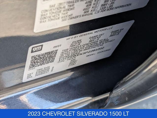 2023 Chevrolet Silverado 1500 4WD Crew Cab Short Bed LT with 2FL