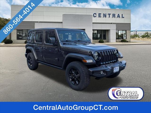 2022 Jeep Wrangler Unlimited Willys 4x4 for sale in PLAINFIELD, CT