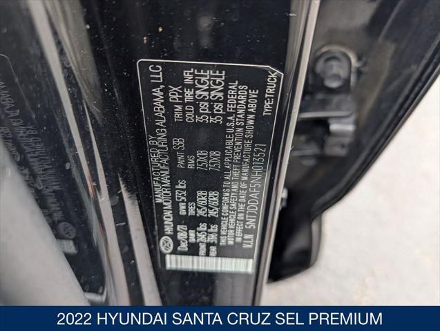 2022 Hyundai Santa Cruz SEL Premium