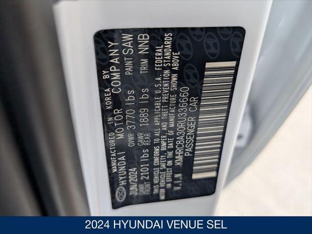 2024 Hyundai Venue SEL
