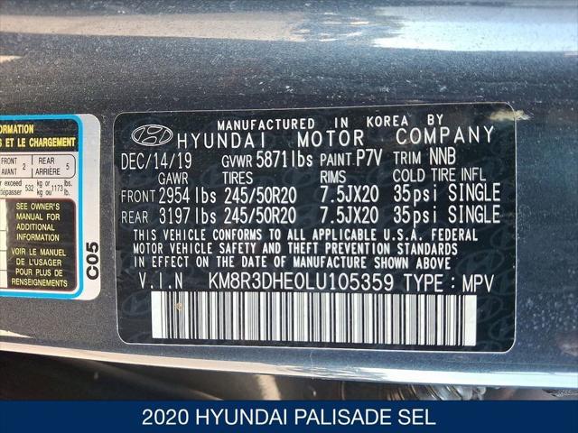2020 Hyundai Palisade SEL