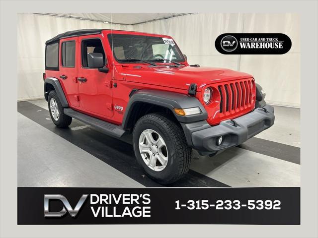 2019 Jeep Wrangler Unlimited Sport S 4x4 for sale in CICERO, NY