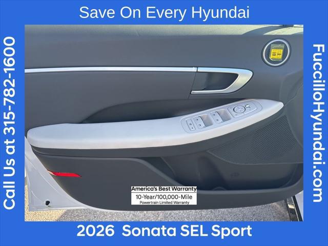 2026 Hyundai Sonata SEL Sport