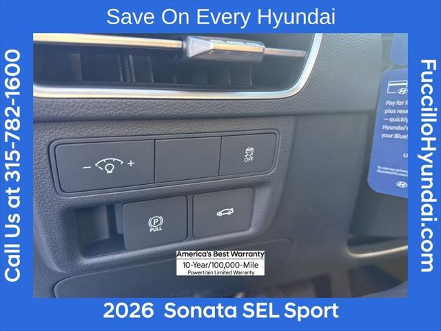 2026 Hyundai Sonata SEL Sport