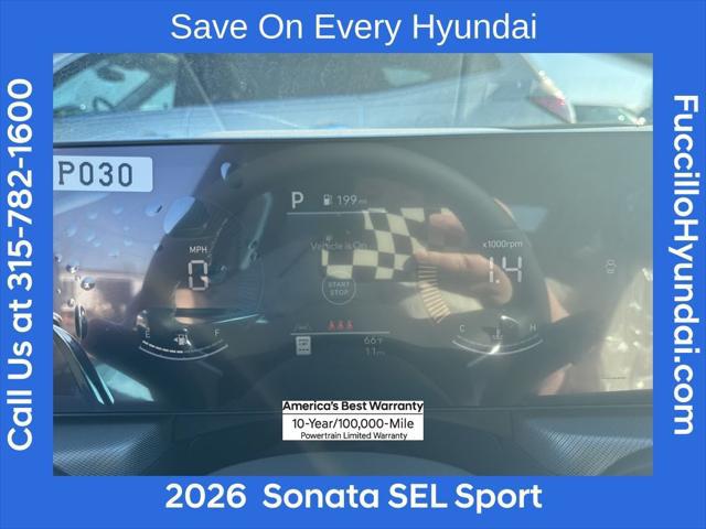 2026 Hyundai Sonata SEL Sport