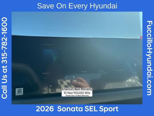2026 Hyundai Sonata SEL Sport