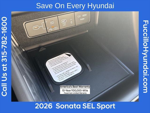 2026 Hyundai Sonata SEL Sport