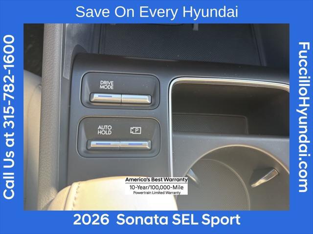 2026 Hyundai Sonata SEL Sport