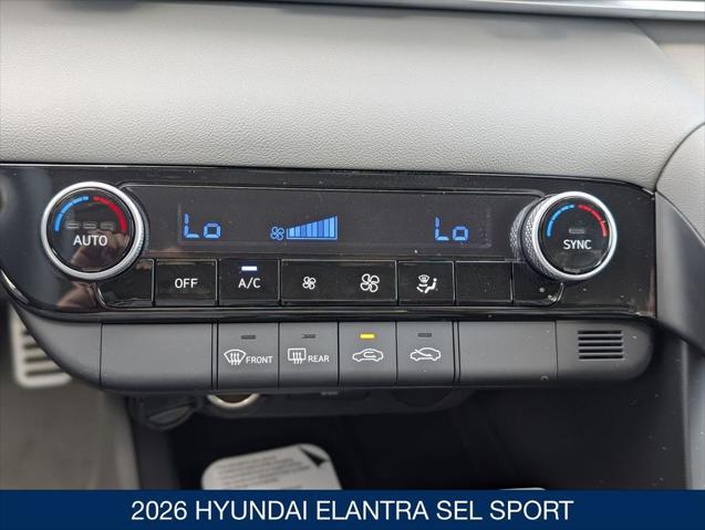 2026 Hyundai Elantra SEL Sport