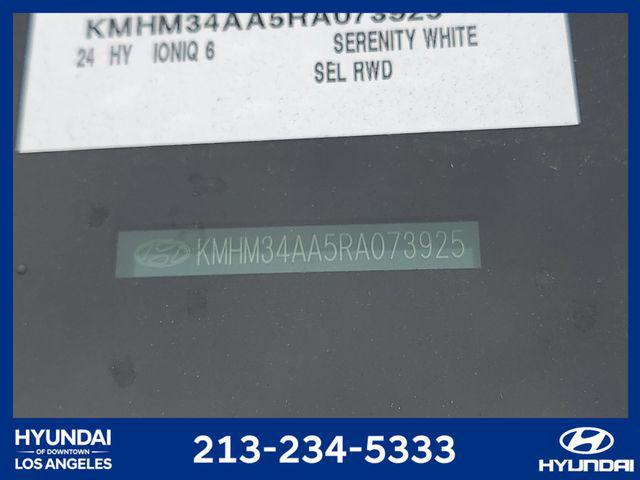 2024 Hyundai IONIQ 6 SEL