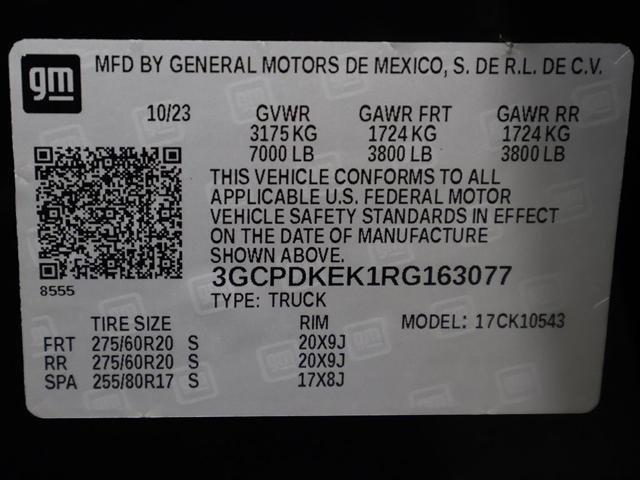 2024 Chevrolet Silverado 1500 4WD Crew Cab Short Bed LT with 2FL