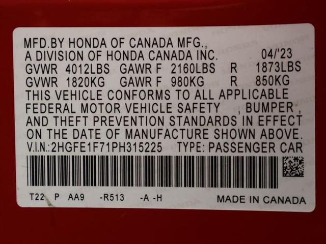 2023 Honda Civic EX