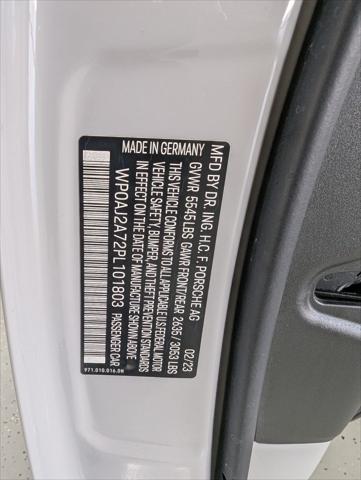 2023 Porsche Panamera Platinum Edition