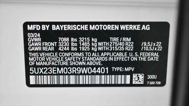 2024 BMW X7 xDrive40i