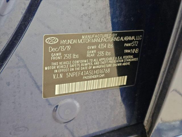 2020 Hyundai Sonata SEL