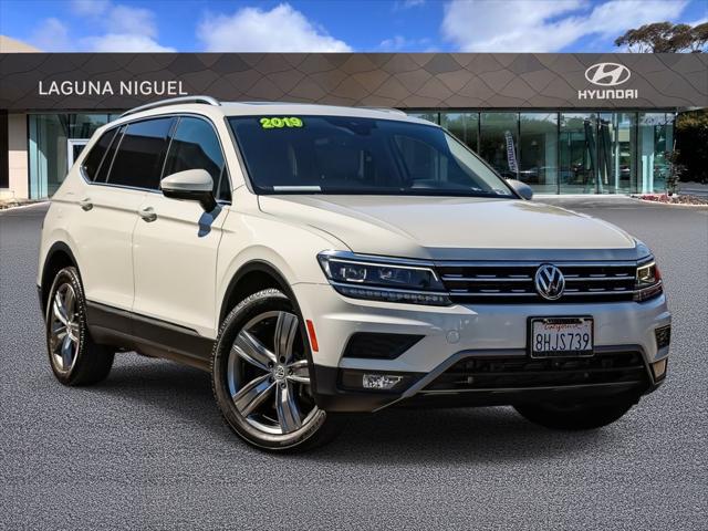 2019 Volkswagen Tiguan 2.0T SEL Premium for sale in LAGUNA NIGUEL, CA