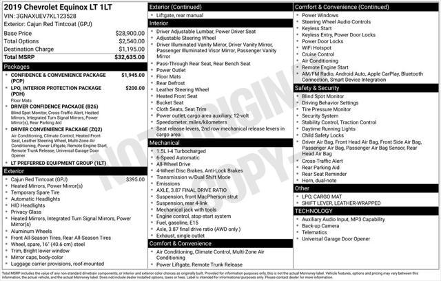 2019 Chevrolet Equinox LT