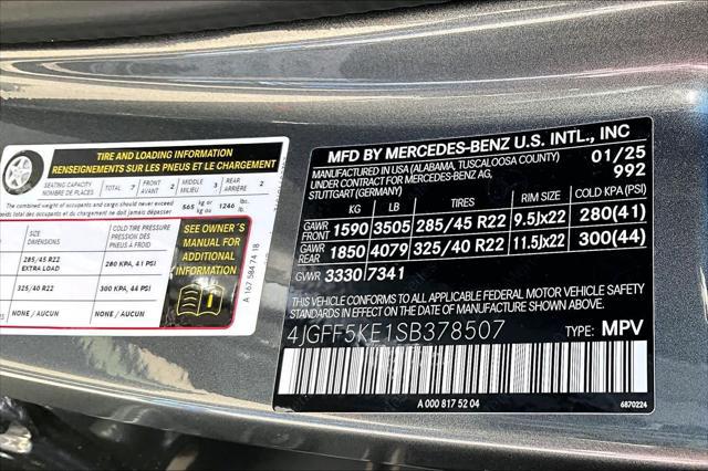2025 Mercedes-Benz GLS GLS 450 4MATIC