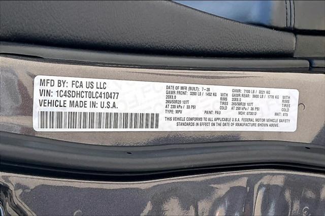 2020 Dodge Durango R/T RWD