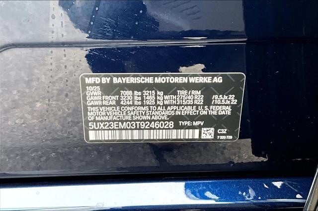 2026 BMW X7 xDrive40i